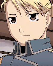 daburupurei:GET TO KNOW ME: [04/10] Female Characters↳ ★ RIZA HAWKEYE ★ | Fullmetal Alchemis |