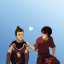 cj-thesuperdepressed-lesbian:  Alright, so imagine a Zukka soulmate au, but it’s the one where you feel any pain that your soulmate feels.So, Sokka learns to hate the fire nation even more than he already did, because they killed his mom, and then they