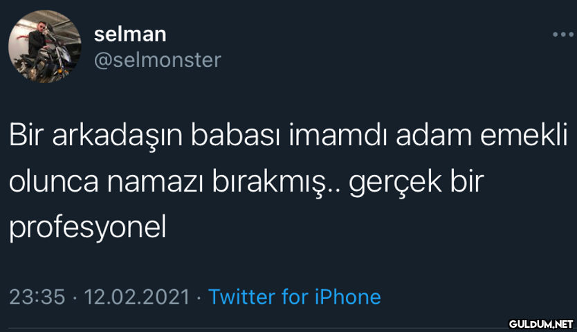 selman @selmonster Bir...