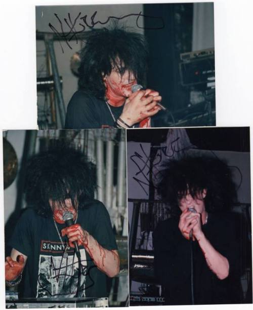 black-b0ned-angel: Nivek Ogre of Skinny Puppy (early years)