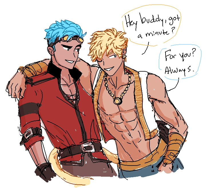 hey&hellip;guardian!au feat. ilia and some outfit tweaks