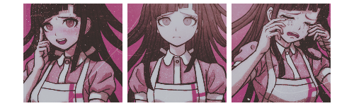 prettysodd:   M…My name is Mikan Tsumiki. Um… I… I’m very pleased to meet you! 
