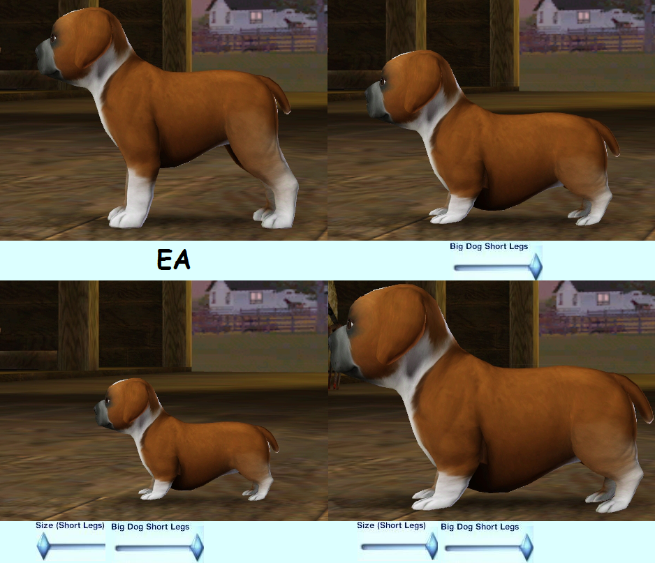 Sims 3 Dog Sliders Lodcardio