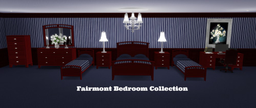 dreamestate123creations: Fairmont Bedroom CollectionThis Set Was From The Sims 3 And Original Mesh C