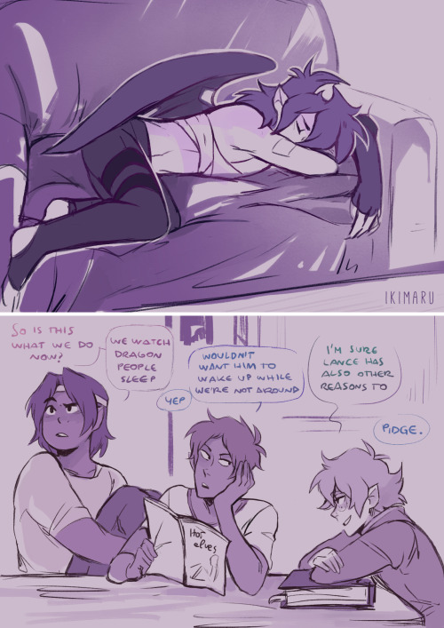very late continuation to thiis! :^) I kept rearranging some panels;;so for more context, dragon ppl and elementals haven’t been on good terms for a really long time, so by hiding Keith away they’re probably breaking several rules lmao (just imagine