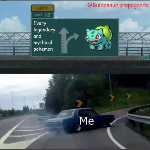 bulbasaur-propaganda:Why go for legendaries when you can go for god pokemon itself?