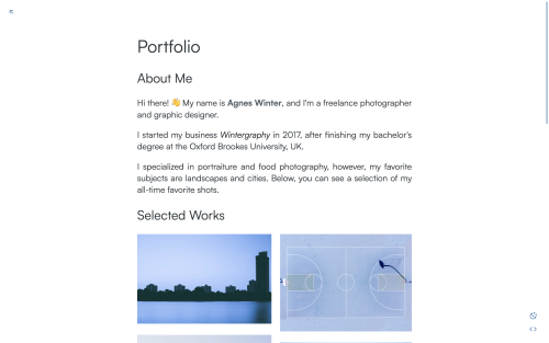 silbrigthemes: Portfolio: AgnesPage 19 RevampA responsive and minimal portfolio page with endless sp