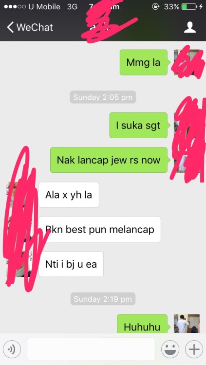 alankquick:Hasil menjala di wechatBini yg sangap part 1Nak id reblog dlu thoqqq…Pic akan menyusulsed