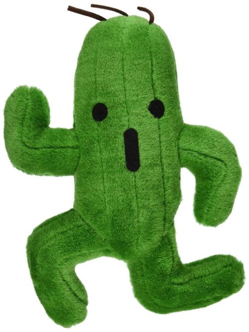 Square Enix Final Fantasy Cactaur/Cactus Plush Stuffed Animal