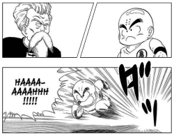  transparent "Kuririn vs. Jackie Chun" // Dragon Ball Manga Ch.41[source|edit]  