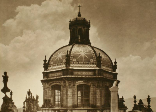 dame-de-pique: Hugo Brehme - Dome of the Parish Church, Taxco, Guerrero,1905-25 *