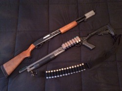 rtf-j:  The Remington M870 I built and my