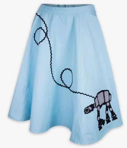 AT-AT poodle skirt by Her Universe now available at ShopDisney.com! You can also find this piece at 