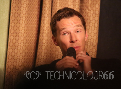 technicolour66: Cumberfaces.More from Ben’s panel on Saturday at Sherlocked.I took WAY too man