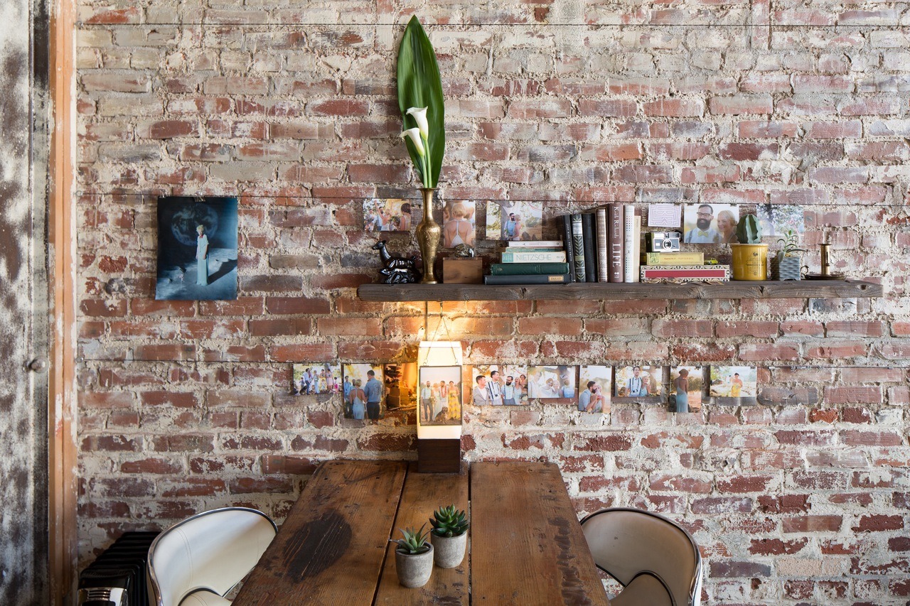 gravityhome:  Brick Loft in Los Angeles (you can also rent it on airbnb)   gravityhomeblog.com
