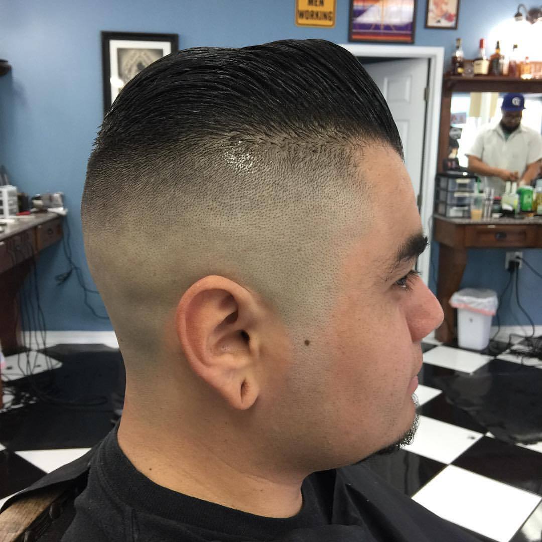 Uptown Barbers Razor Fade Pompadour