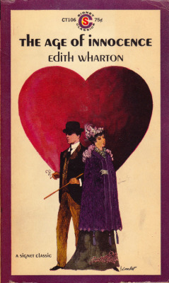 everythingsecondhand:The Age Of Innocence, by Edith Wharton (Signet, 1962). From a second-hand book table in Sainsburys.