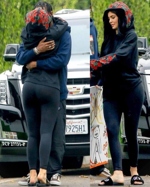 kylieshoot:Kylie yesterday in Calabasas. #KylieJenner
