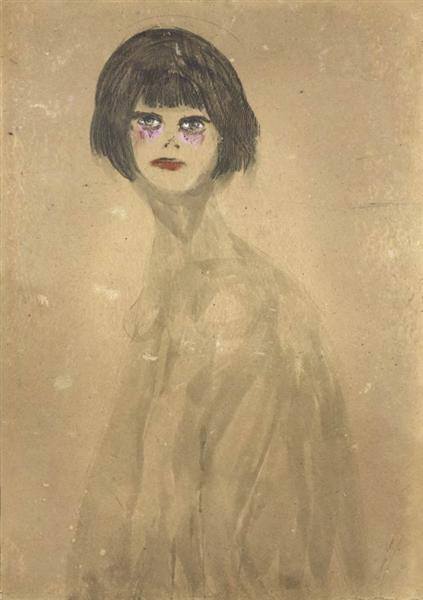 ceciliaiacopetti:Lorenzo Viani, Ragazza Parigina, 1908