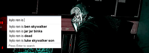 poefinnrey:   the force awakens characters + google what even search (insp.)   