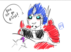 k4kicks:  megop in a nutshellfor the progress on jazzwave: idk why but i cannot draw the jazzwave,,, it looks terrible. I practice more. for some reason drawing starscream is hella easier?