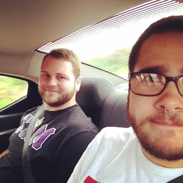 tyazmorgan:  Going to my sister’s house! @twalling1225 #gayagenda #niceweather