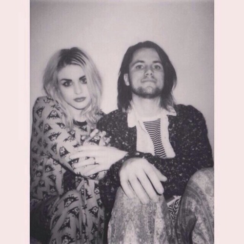 i-drink-lemon-juice:  Courtney Love and Kurt Cobain (1992) and Frances Bean Cobain and Isaiah Silva (2014)