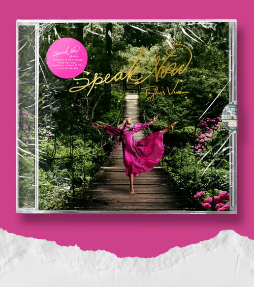 iseedaylight:Speak Now (Taylor’s Version) album concept featuring new songs from the vault and 75+ e