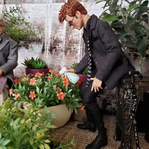 actionfiguresfanart: ineffable spouses in crowley’s plant-room follow for more ActionFigures F