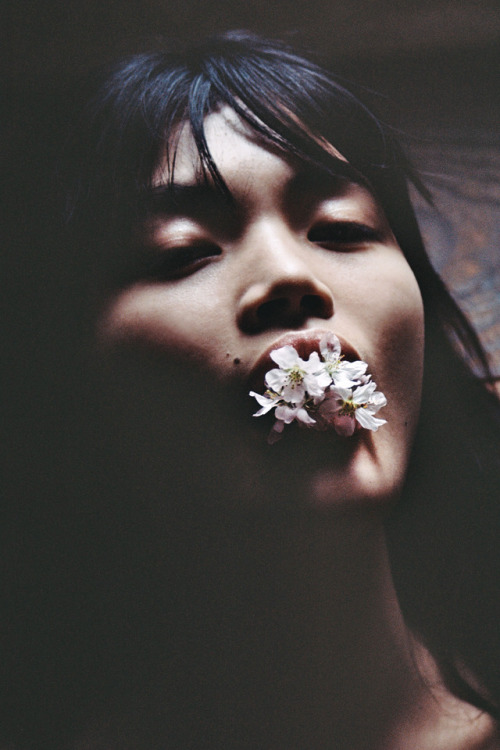 midnight-charm: Rina Fukushi photographed by Marie Zucker  Hair: Keiko Tada Make up: Yuka Hirata