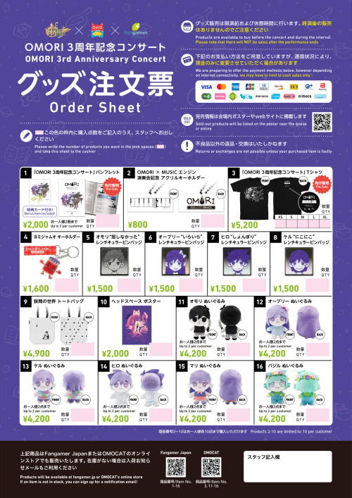 OMORI 3rd Anniversary Print – OMOCAT