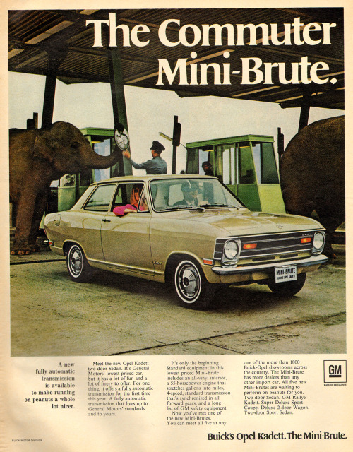1969 Buick Opel Kadett