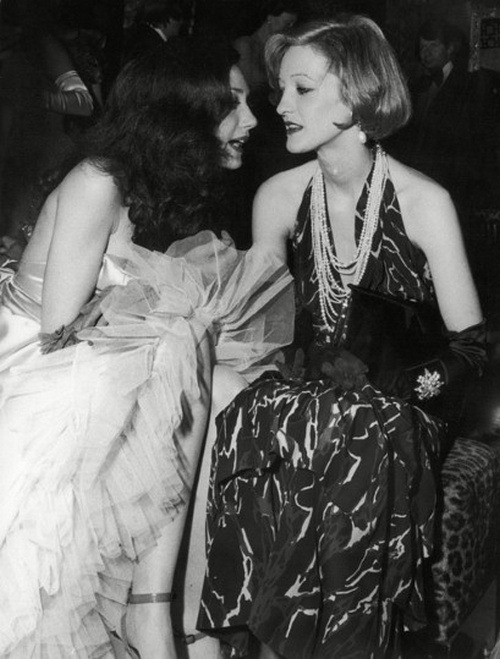 superseventies:Marisa Berenson with Loulou de la Falaise, 1974.