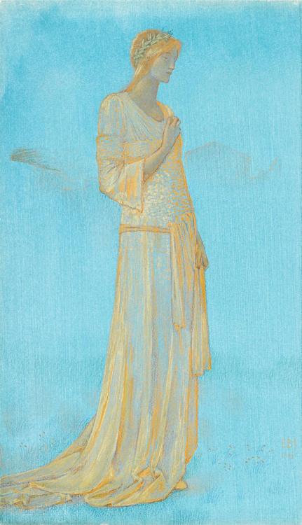 dekehlmark: Edward Burne-Jones (1833-1898), Psyche - 1896