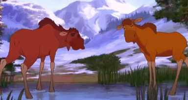 Really cute moosen from Brother Bear 2A severely underrated species of hooffriend