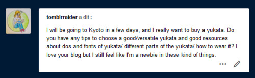 tanuki-kimono - (I have received several anon asks about yukata...