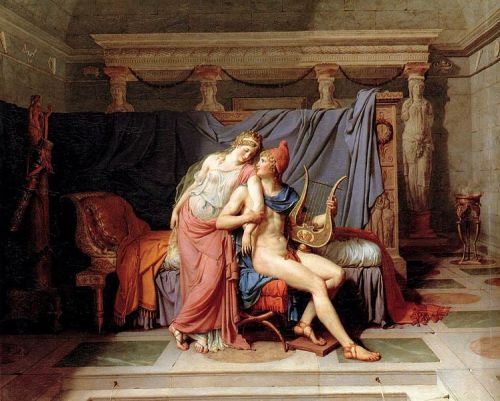 davoser-tagebuch:  The Loves of Helen and Paris by Jacques Louis David 