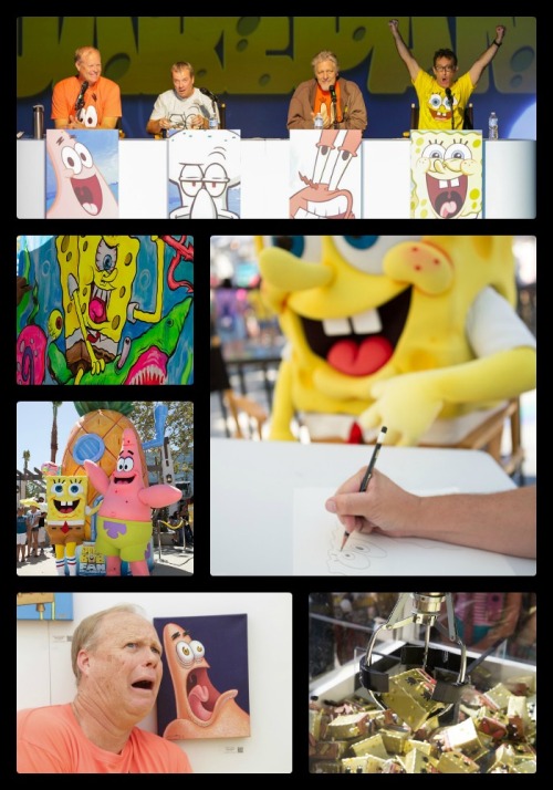 Check out all of the awesomeness that happened at the SpongeBob Fan Shellabration event this past we