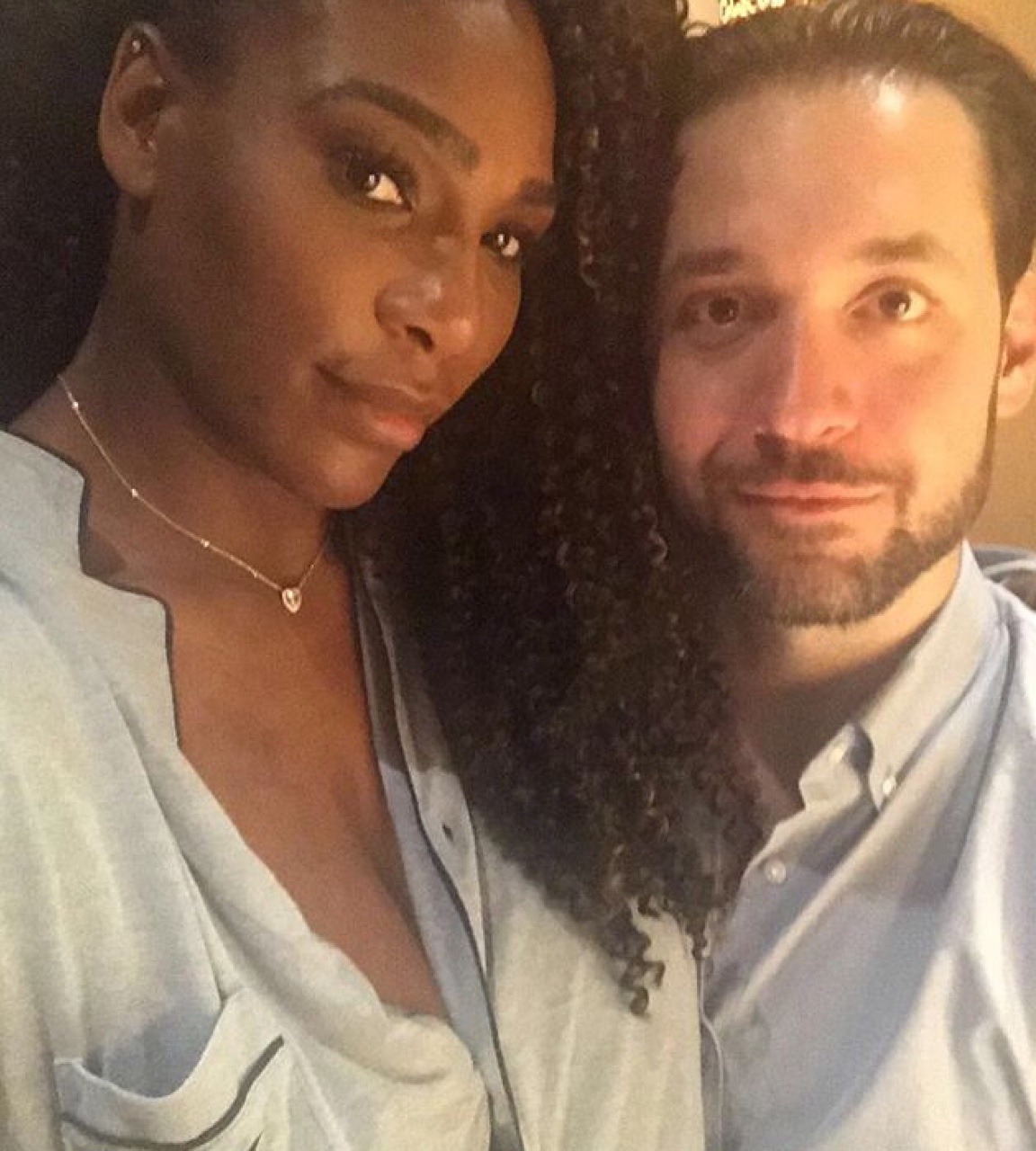 proudtobewestindian:  Congratulations Serena Williams &amp; Alexis Ohanian on