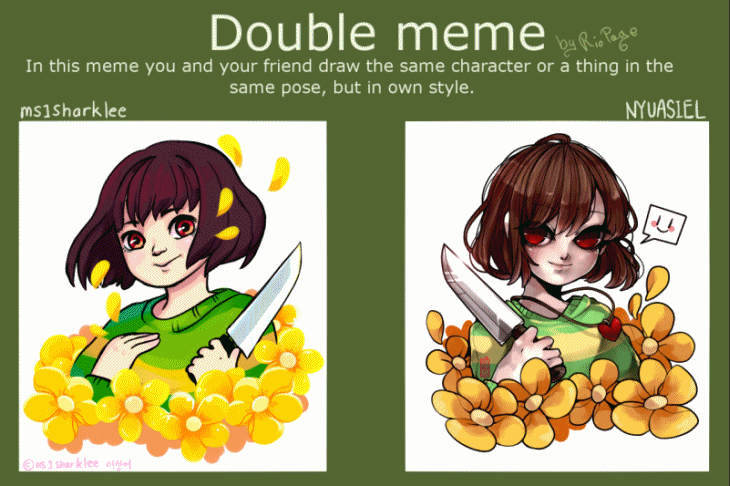 Shark Cave 그림 Double Meme Chara This Is Double Meme With