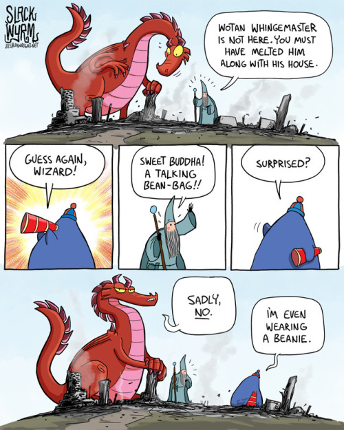 joshua-wright: The thing I like most about Slack Wyrm is the situations are all so relatable.