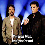 maillepix:  They hired the himself Tony Stark to be Tony Stark in theaters. 