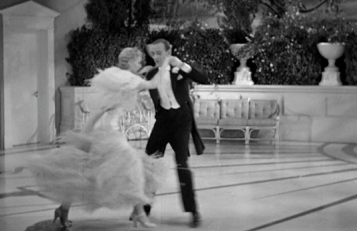 sadrobots:Every Fred Astaire &amp; Ginger Rogers Dance Number “Cheek to Cheek” in TO