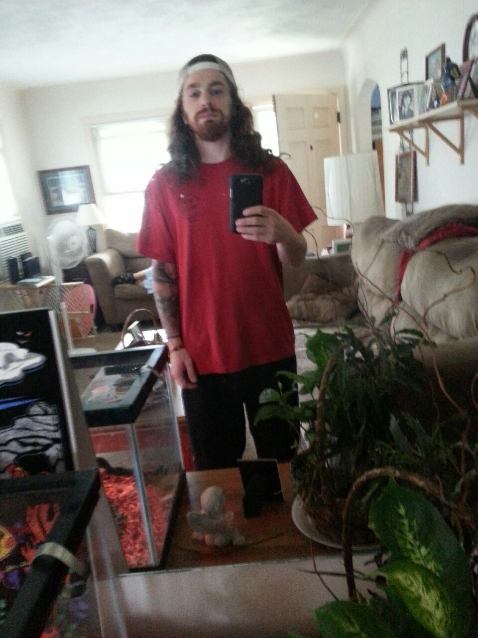 Before work this morning&hellip; zombie tired lol