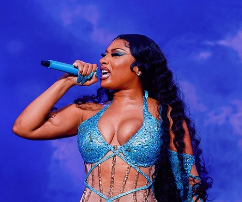 tinasnowz:MEGAN THEE STALLION performing onstage at Preakness LIVE Culinary, Art & Music Festiva