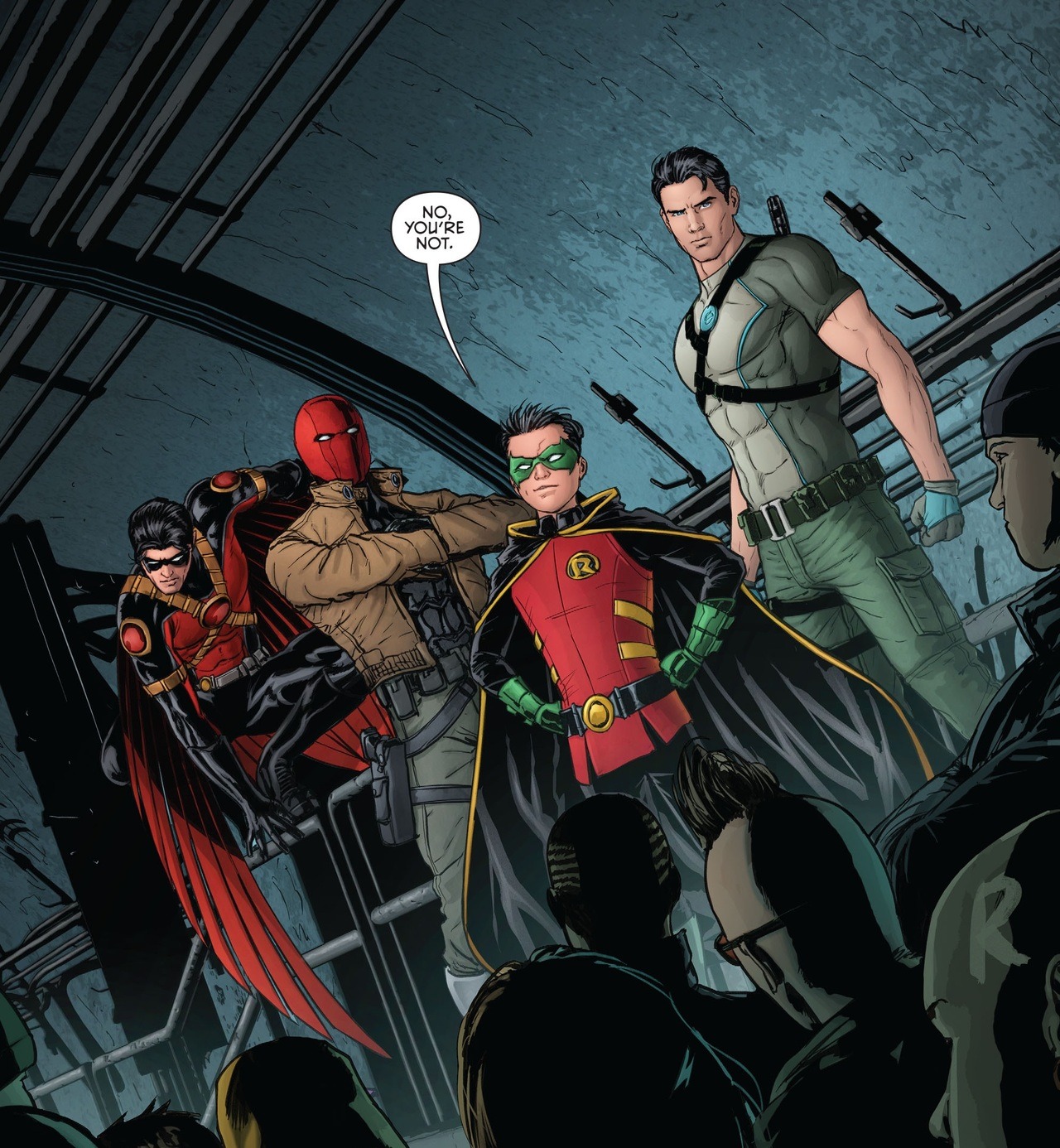 Holy BatBoys, Batman! — Tim Drake as Red Robin, Jason Todd Red Hood,...