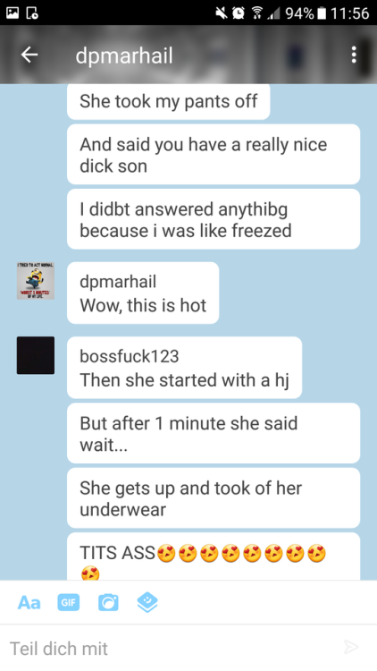 realmomson: Thats us telling about our Incest Start