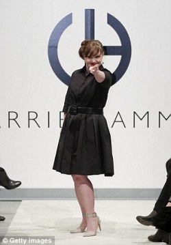 Lloveislouder:ahs Actress Jamie Brewer Walked A Catwalk In New York As Part Of The