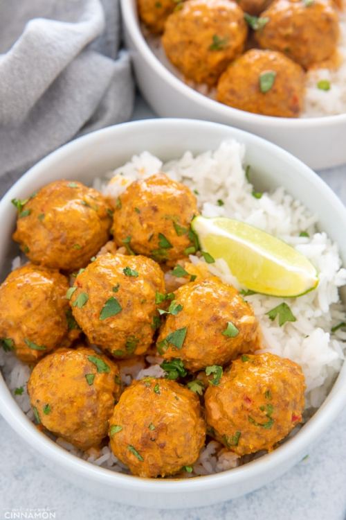 foodffs:Thai Coconut Curry Turkey MeatballsFollow for recipesIs this how you roll?