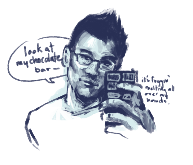 deepfriedprawns:  More Markifooper, sketches are from photos he’s taken lol. 